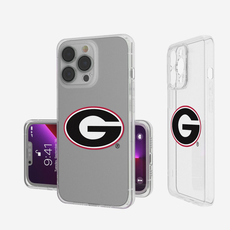 University of Georgia Bulldogs Insignia iPhone Clear Phone Case