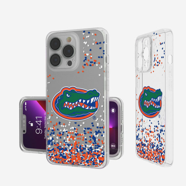 University of Florida Gators Confetti iPhone Clear Phone Case