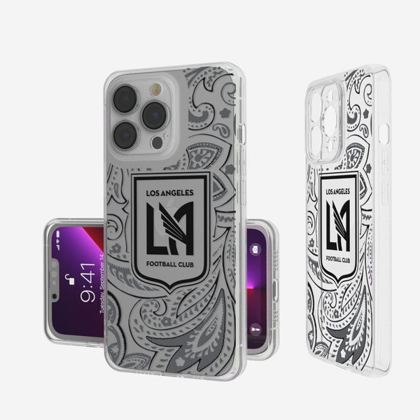 Los Angeles Football Club   Paisley iPhone Clear Phone Case