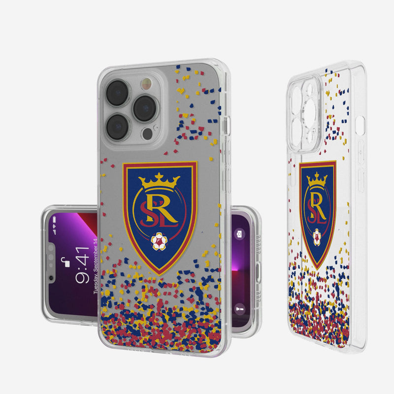 Real Salt Lake   Confetti iPhone Clear Phone Case
