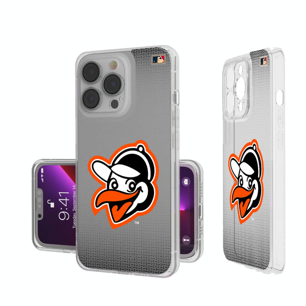 Baltimore Orioles 1955 - Cooperstown Collection Linen iPhone Clear Phone Case