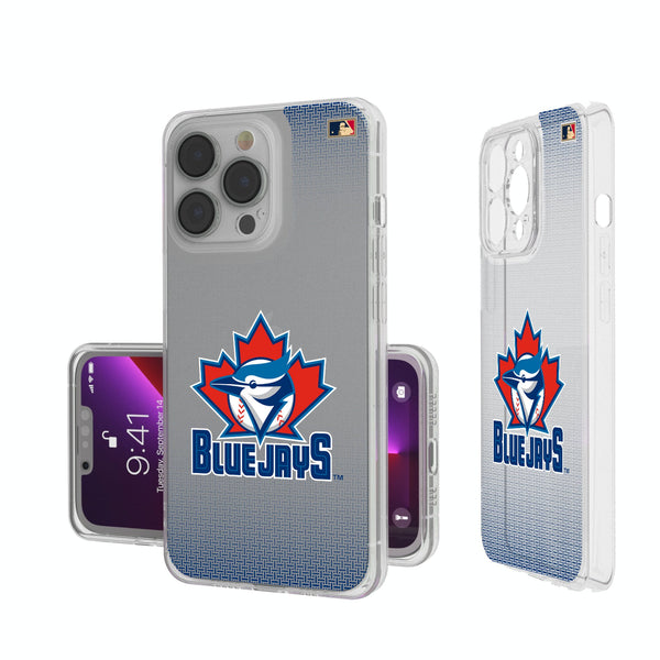 Toronto Blue Jays 1997-2002 - Cooperstown Collection Linen iPhone Clear Phone Case