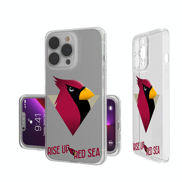 Arizona Cardinals 2024 Illustrated Limited Edition iPhone Clear Phone Case
