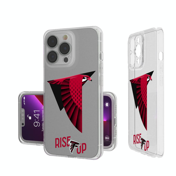 Atlanta Falcons 2024 Illustrated Limited Edition iPhone Clear Phone Case