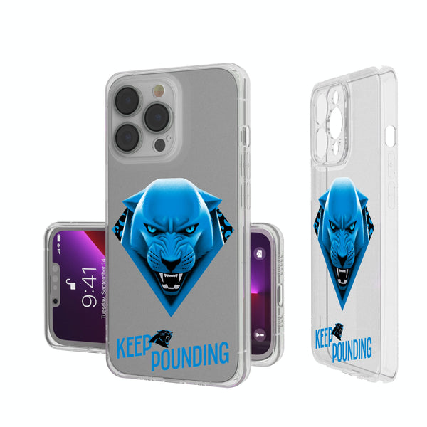 Carolina Panthers 2024 Illustrated Limited Edition iPhone Clear Phone Case