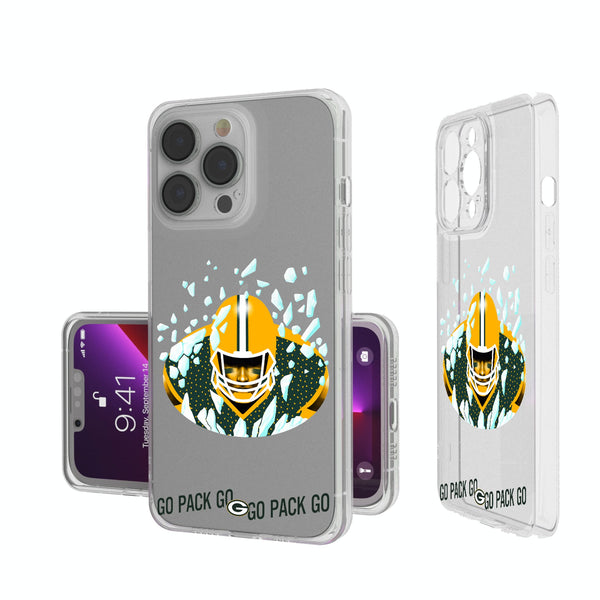 Green Bay Packers 2024 Illustrated Limited Edition iPhone Clear Phone Case