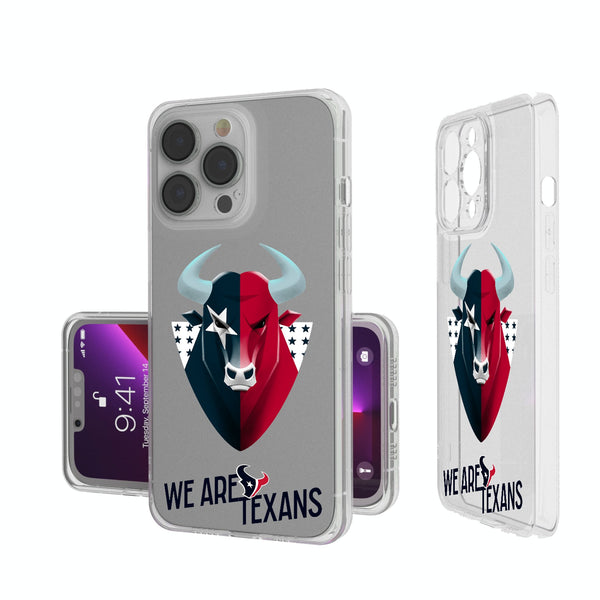 Houston Texans 2024 Illustrated Limited Edition iPhone Clear Phone Case