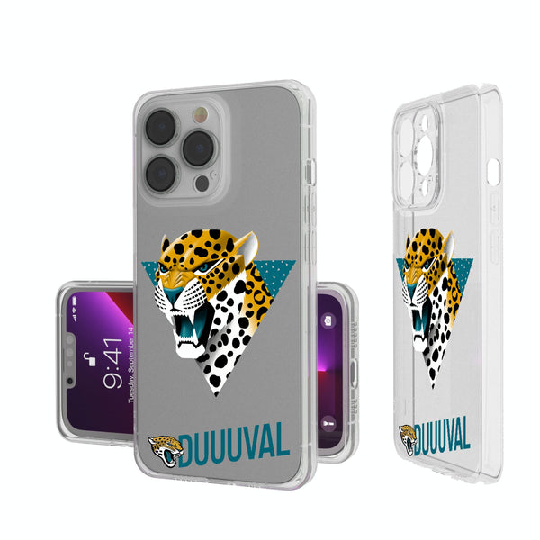 Jacksonville Jaguars 2024 Illustrated Limited Edition iPhone Clear Phone Case