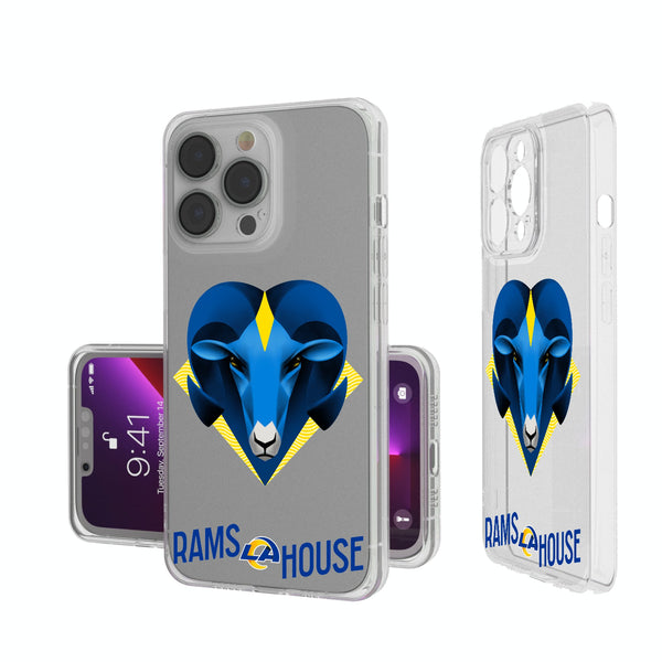 Los Angeles Rams 2024 Illustrated Limited Edition iPhone Clear Phone Case
