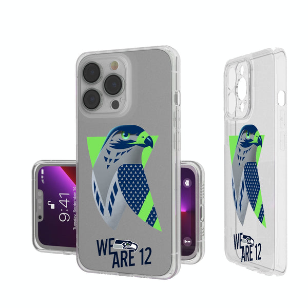 Seattle Seahawks 2024 Illustrated Limited Edition iPhone Clear Phone Case