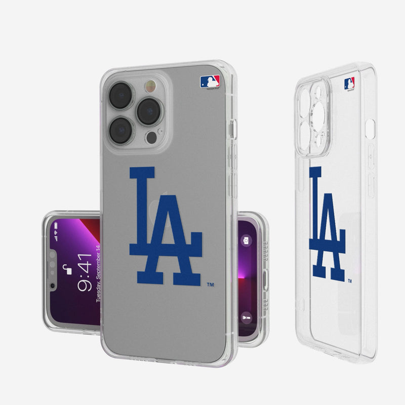 LA Dodgers Insignia iPhone Clear Phone Case