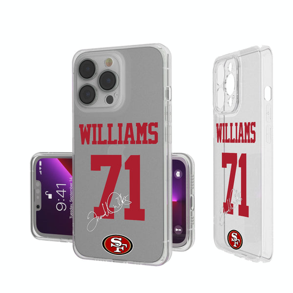 Trent Williams San Francisco 49ers 71 Ready iPhone Clear Phone Case