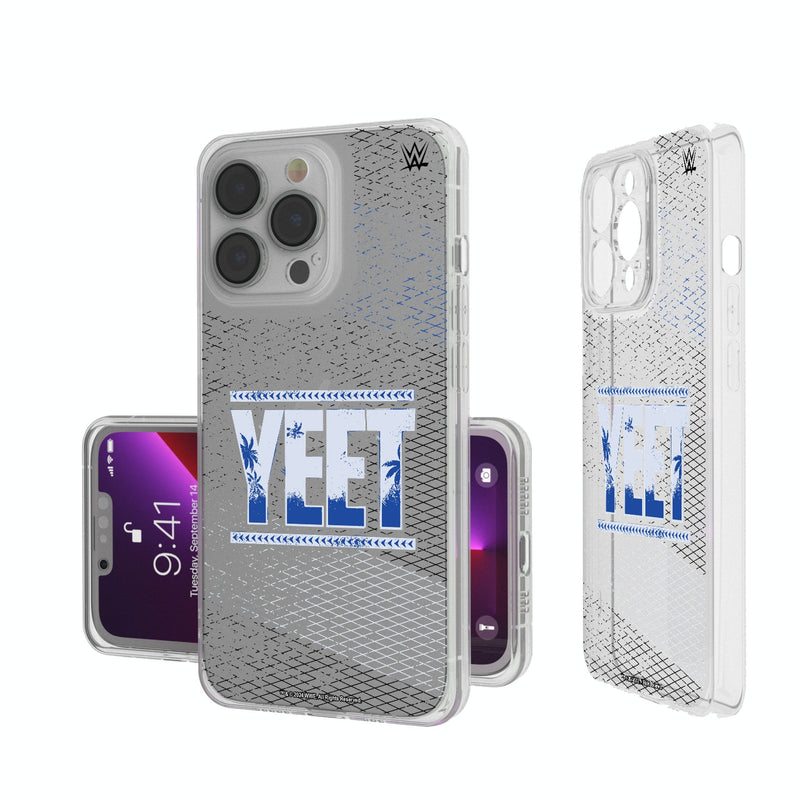 Jey Uso Steel iPhone Clear Phone Case