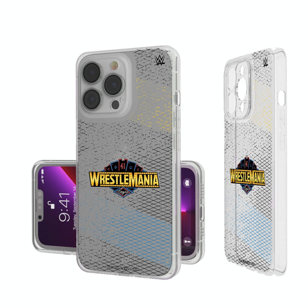 WrestleMania 41 Steel iPhone Clear Phone Case for Apple iPhone