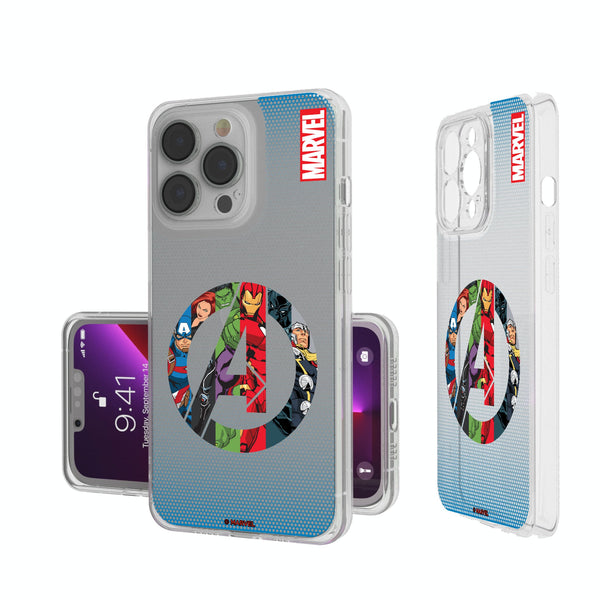 Marvel Avengers Avengers Grid iPhone Clear Phone Case