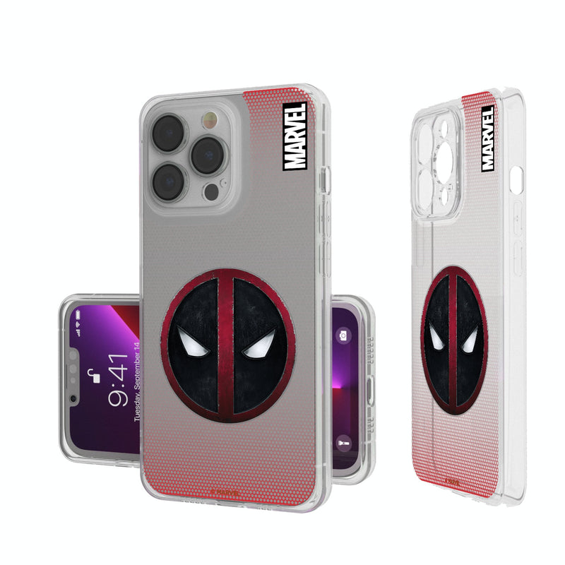 Marvel Deadpool Grid iPhone Clear Phone Case