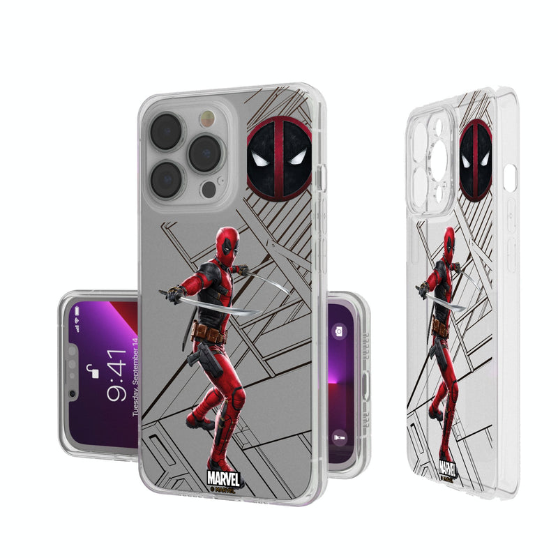 Marvel Deadpool MechLine iPhone Clear Phone Case