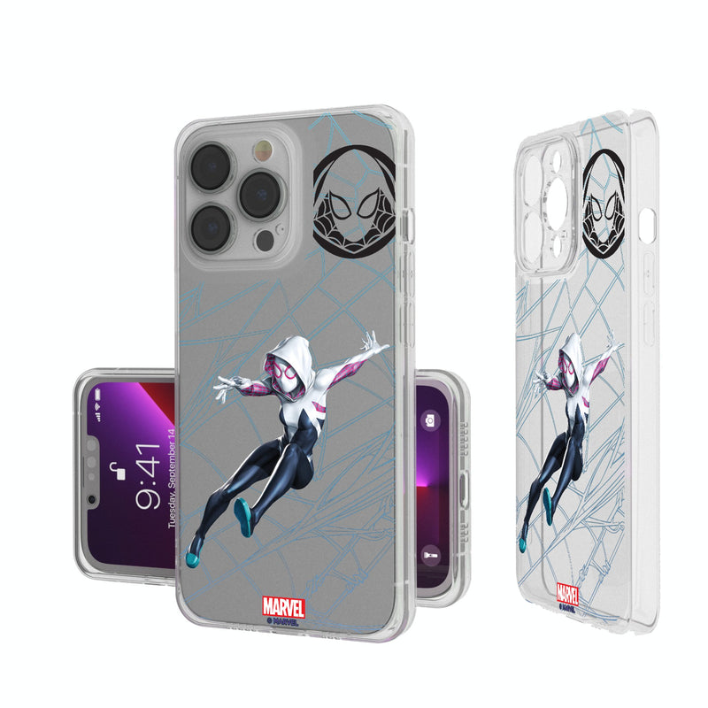 Marvel Spider-Gwen MechLine iPhone Clear Phone Case