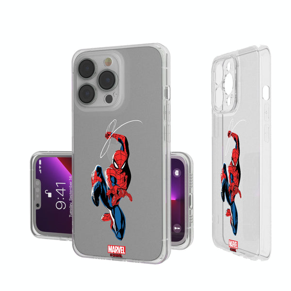 Marvel Spider-Man Badge iPhone Clear Phone Case