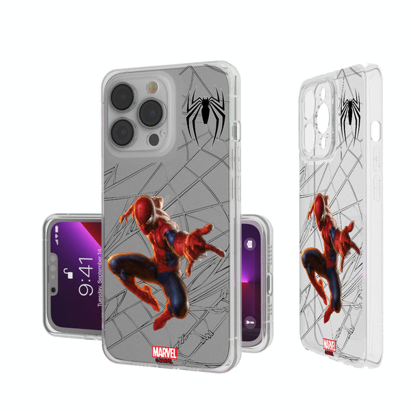 Marvel Spider-Man MechLine iPhone Clear Phone Case