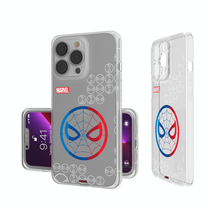 Marvel Spider-Man Sigil iPhone Clear Phone Case