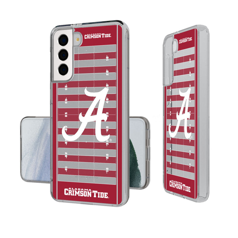 University of Alabama Crimson Tide Script A Field Galaxy Clear Phone Case