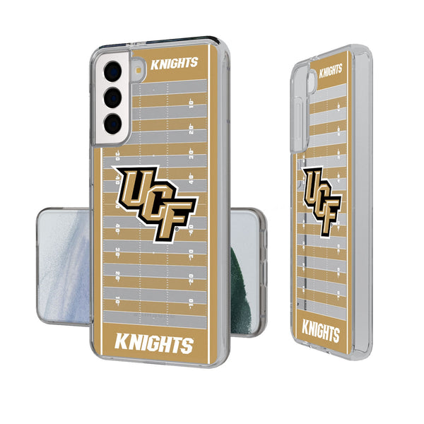 University of Central Florida Golden Knights Field Galaxy Clear Phone Case