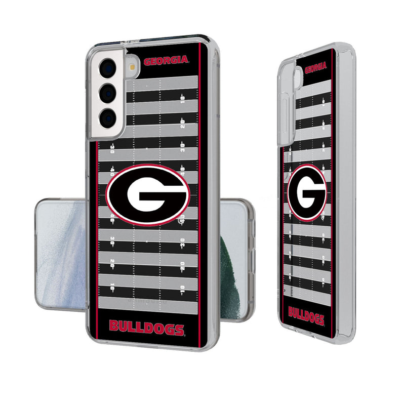 University of Georgia Bulldogs Field Galaxy Clear Phone Case