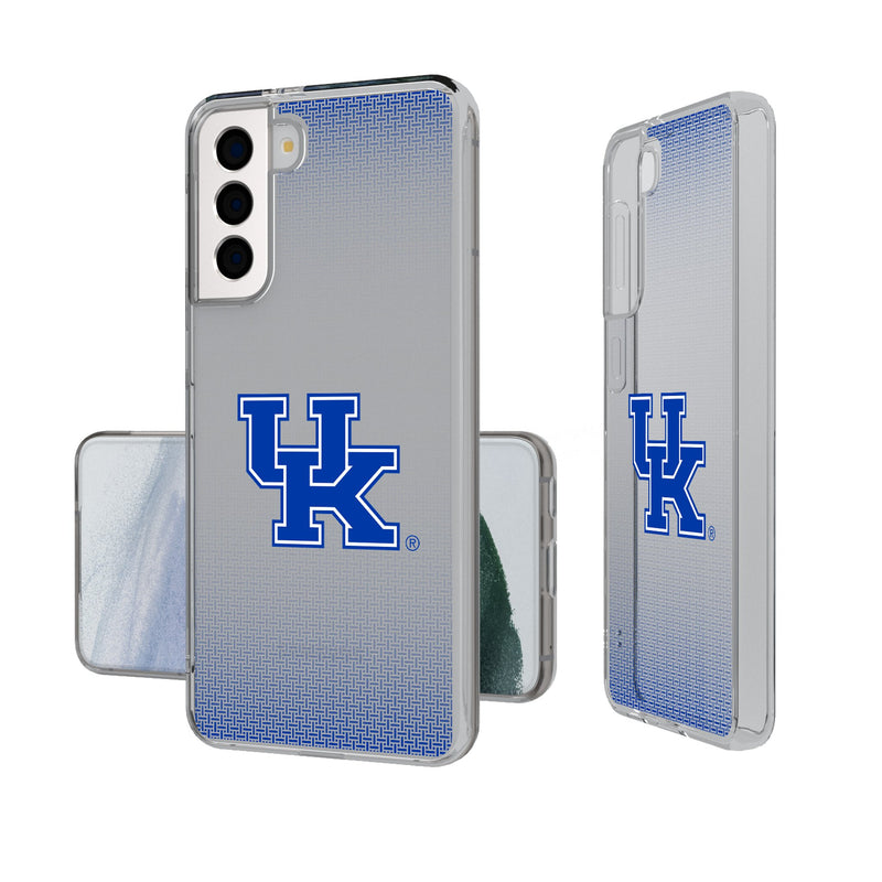 University of Kentucky Wildcats Linen Galaxy Clear Phone Case