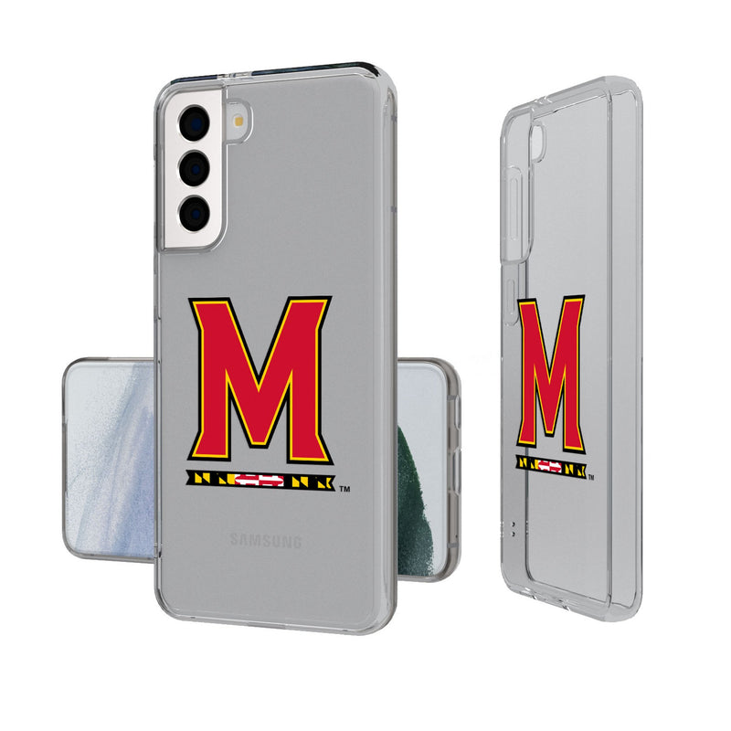 University of Maryland Terrapins Insignia Galaxy Clear Phone Case