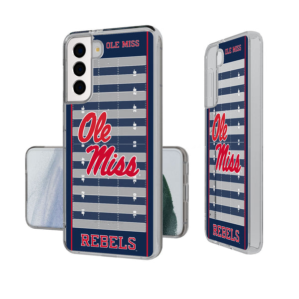 University of Mississippi Rebels Field Galaxy Clear Phone Case