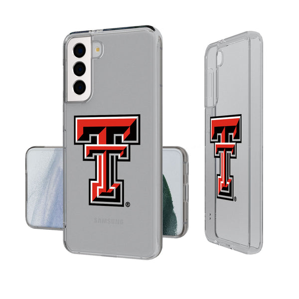 Texas Tech Red Raiders Insignia Galaxy Clear Phone Case