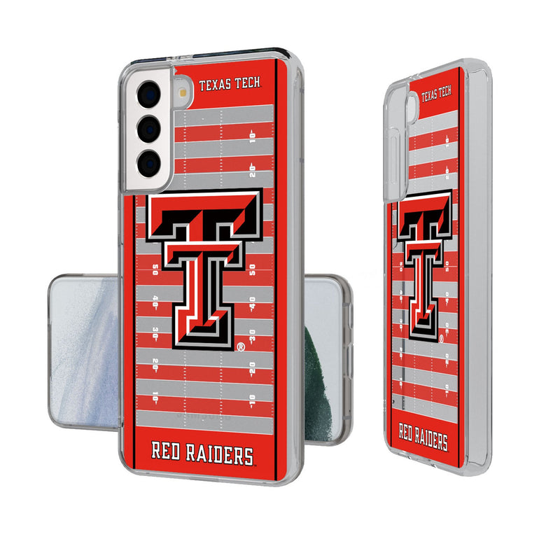 Texas Tech Red Raiders Field Galaxy Clear Phone Case