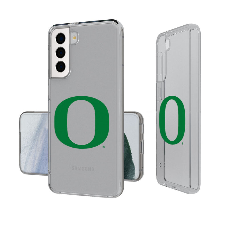 University of Oregon Ducks Insignia Galaxy Clear Phone Case