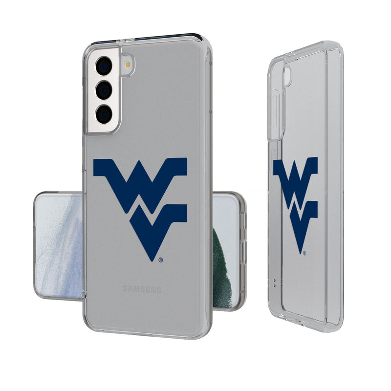 West Virginia University Mountaineers Insignia Galaxy Clear Phone Case