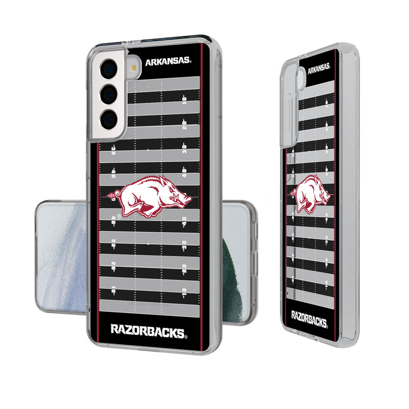 University of Arkansas Fayetteville Razorbacks Field Galaxy Clear Phone Case