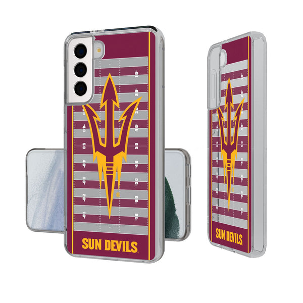 Arizona State University Sun Devils Field Galaxy Clear Phone Case