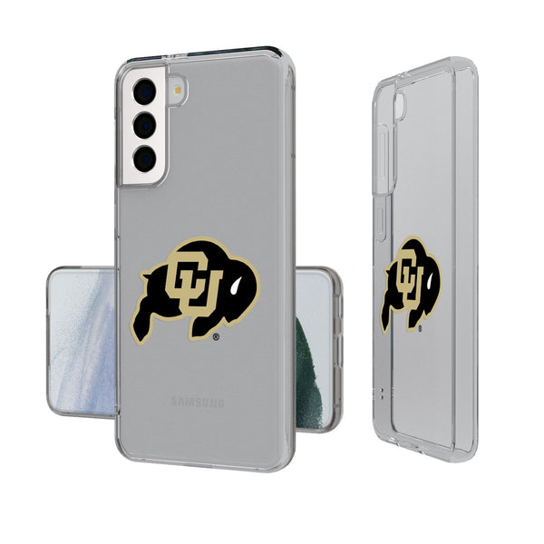 University of Colorado Buffaloes Insignia Galaxy Clear Phone Case