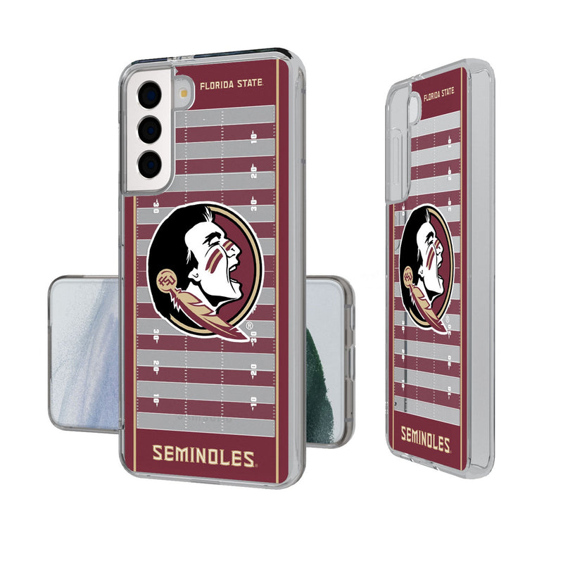 Florida State University Seminoles Field Galaxy Clear Phone Case