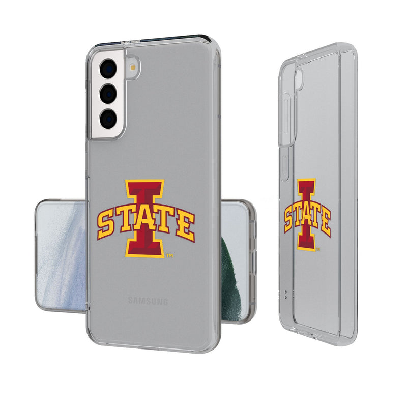 Iowa State University Cyclones Insignia Galaxy Clear Phone Case