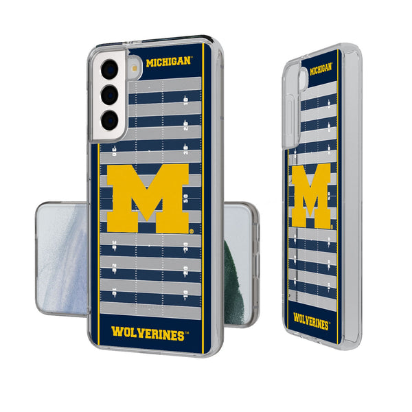 University of Michigan Wolverines Field Galaxy Clear Phone Case