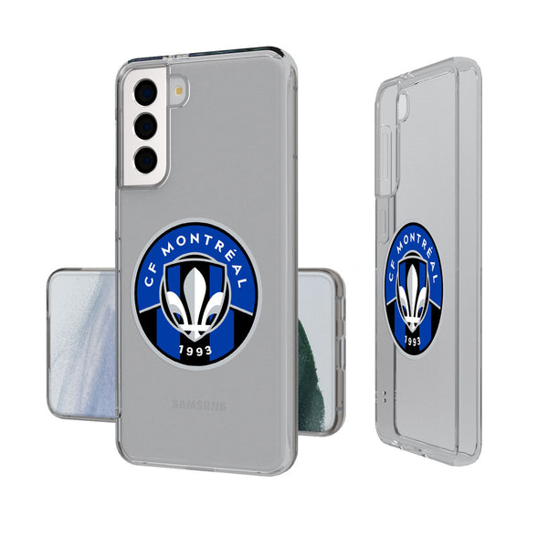 CF Montreal  Insignia Galaxy Clear Phone Case