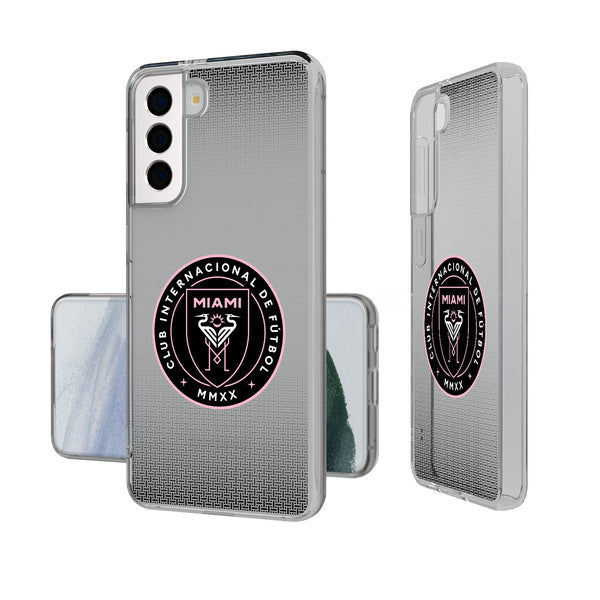 Inter Miami CF  Linen Galaxy Clear Phone Case