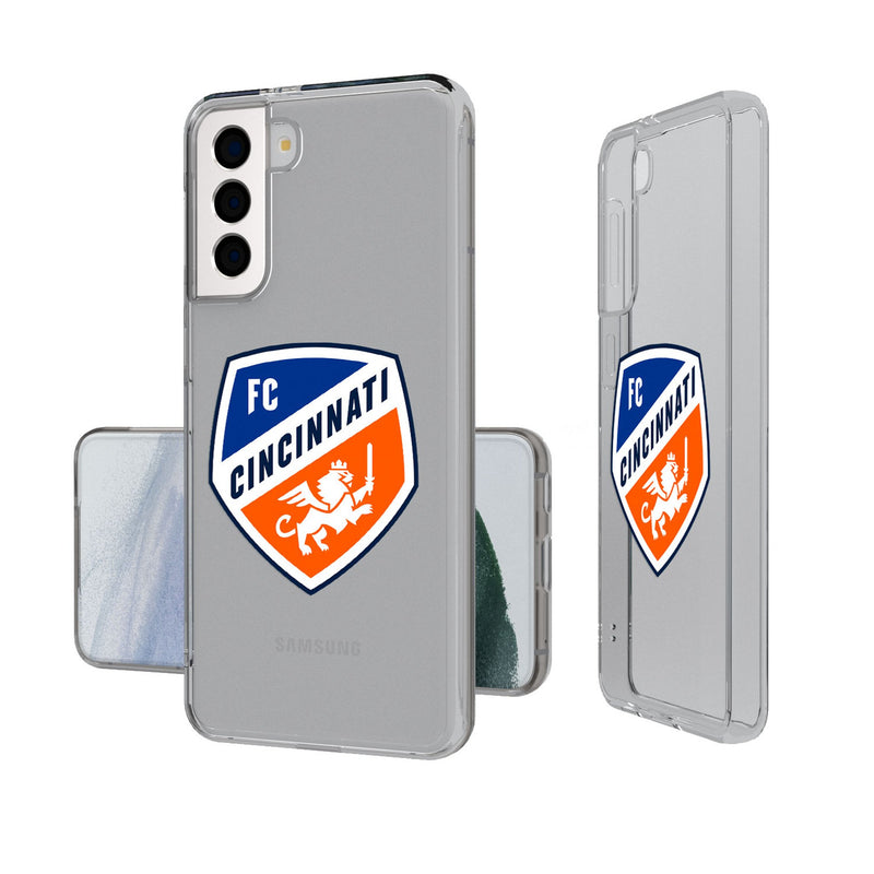 FC Cincinnati  Insignia Galaxy Clear Phone Case