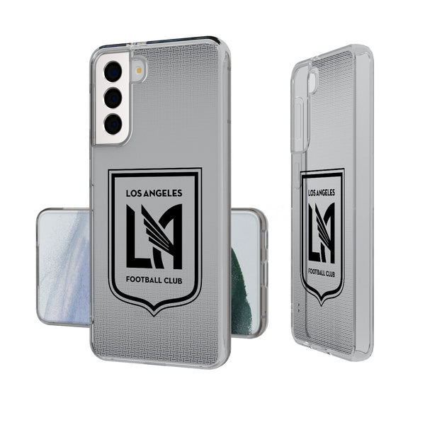 Los Angeles Football Club   Linen Galaxy Clear Phone Case