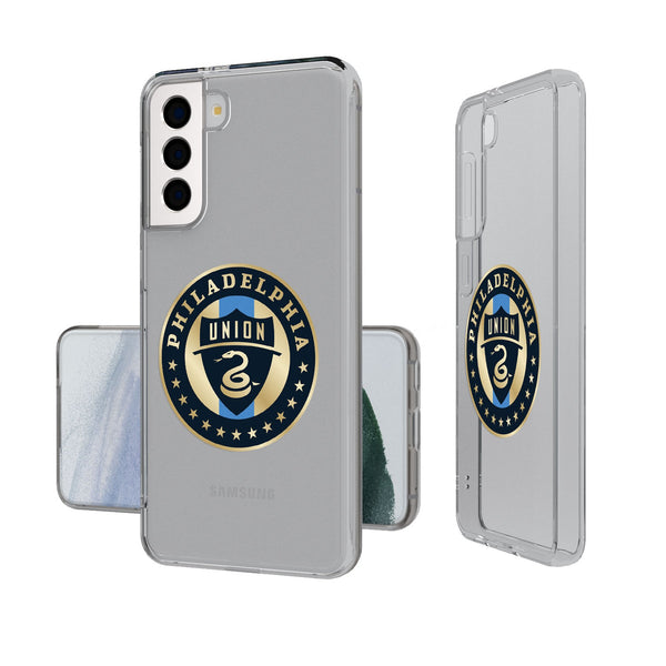 Philadelphia Union   Insignia Galaxy Clear Phone Case