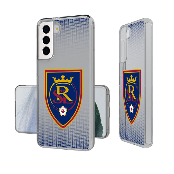 Real Salt Lake   Linen Galaxy Clear Phone Case