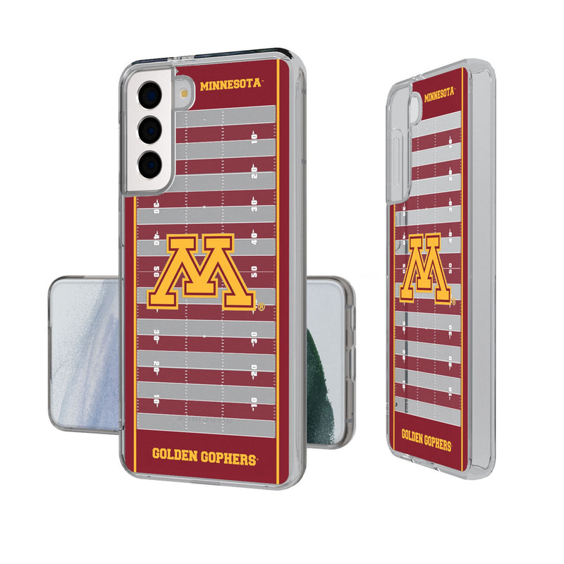 University of Minnesota Golden Gophers Field Galaxy Clear Phone Case