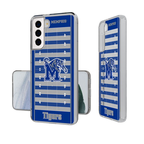 University of Memphis Tigers Field Galaxy Clear Phone Case