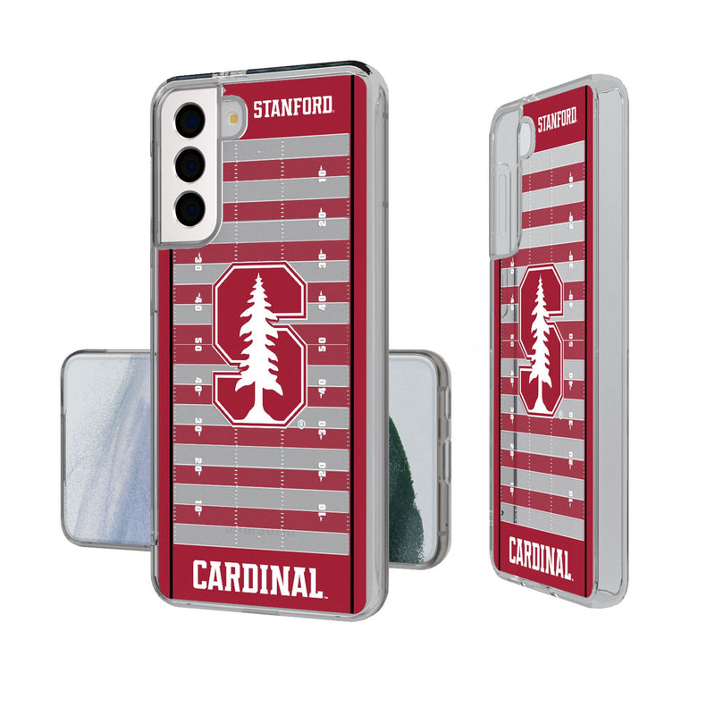 Stanford University Cardinal Field Galaxy Clear Phone Case